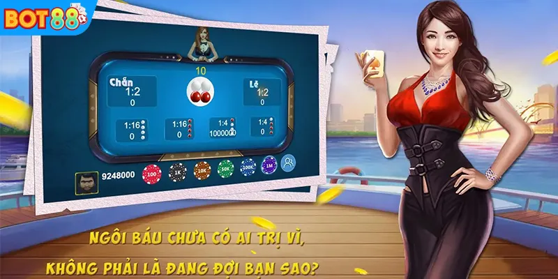 Người chơi chọn mức cược nhỏ khi mới đăng ký BOT88