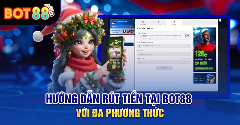 Hướng dẫn rút tiền tại BOT88 với đa phương thức