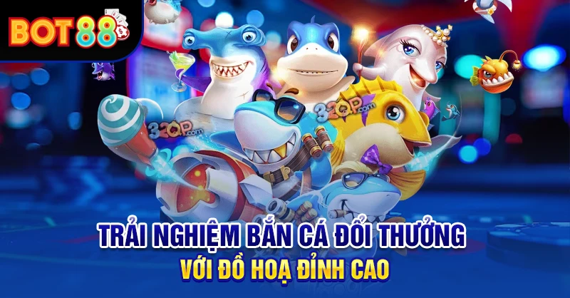 Trải nghiệm bắn cá đổi thưởng với đồ hoạ đỉnh cao